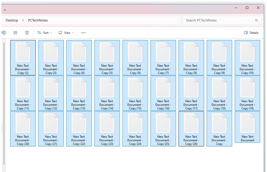 How to Rename Multiple Files at Once